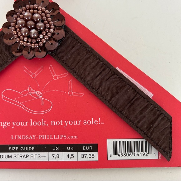 LINDSAY PHILLIPS SWITCHFLOPS SIZE MEDIUM 7/8 NWT - Picture 6 of 10